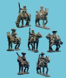 Mounted Dragoons with Command